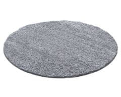 Ayyildiz Kusový koberec Life Shaggy 1500 light grey kruh 80x80 (průměr) kruh