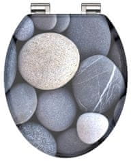 Eisl Wc sedátko Grey stones MDF se zpomalovacím mechanismem SOFT-CLOSE