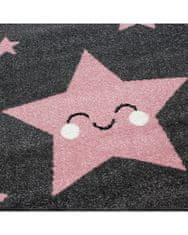 Ayyildiz Dětský kusový koberec Kids 610 pink kruh 120x120 (průměr) kruh