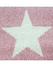 Ayyildiz AKCE: 160x160 (průměr) kruh cm Dětský kusový koberec Kids 620 pink kruh 160x160 (průměr) kruh
