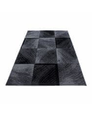 Ayyildiz Kusový koberec Plus 8003 black 80x150