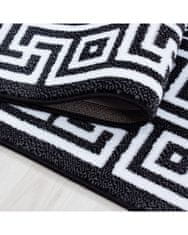 Ayyildiz Kusový koberec Parma 9340 black 80x150