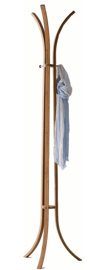 Compactor Bamboo bambusový věšák na oblečení - tříramenný 48 x 177 cm - zánovní