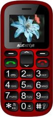 Aligator A321, Red - Black + stolní nabíječka