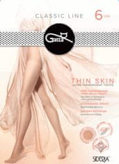 Gatta Dámské punčochové kalhoty Gatta Thin Skin 6 den visone 3-M