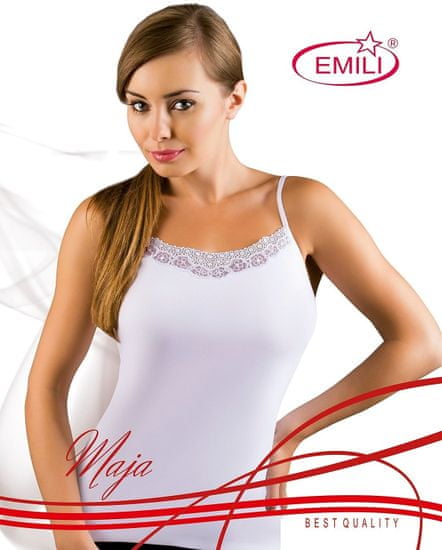 Emili Černá dámská košilka Emili Maja S-XL