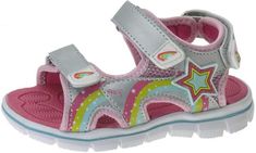 Beppi dívčí sandály 2177140 25 stříbrná/růžová