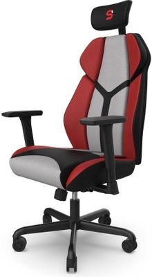 Herní židle SilentiumPC Gear EG450 (SPG041), ergonomická konstrukce, prodyšné čalounění, do 120 kg, nastavitelná, otočná