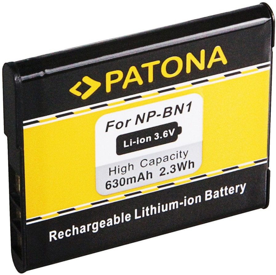 PATONA Baterie pro foto Sony NP-BN1 630mAh (PT1084)
