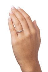 Brilio Dámský prsten s krystaly 229 001 00668 07 (Obvod 56 mm)