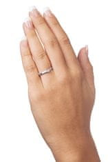 Brilio Zlatý zásnubní prsten s krystaly 229 001 00762 07 (Obvod 58 mm)