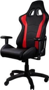 Cooler Master Caliber R1 červená černá hráčská židle