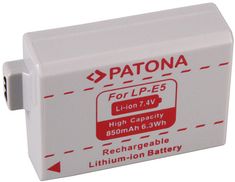 PATONA Baterie pro foto Canon LP-E5 850mAh (PT1012)