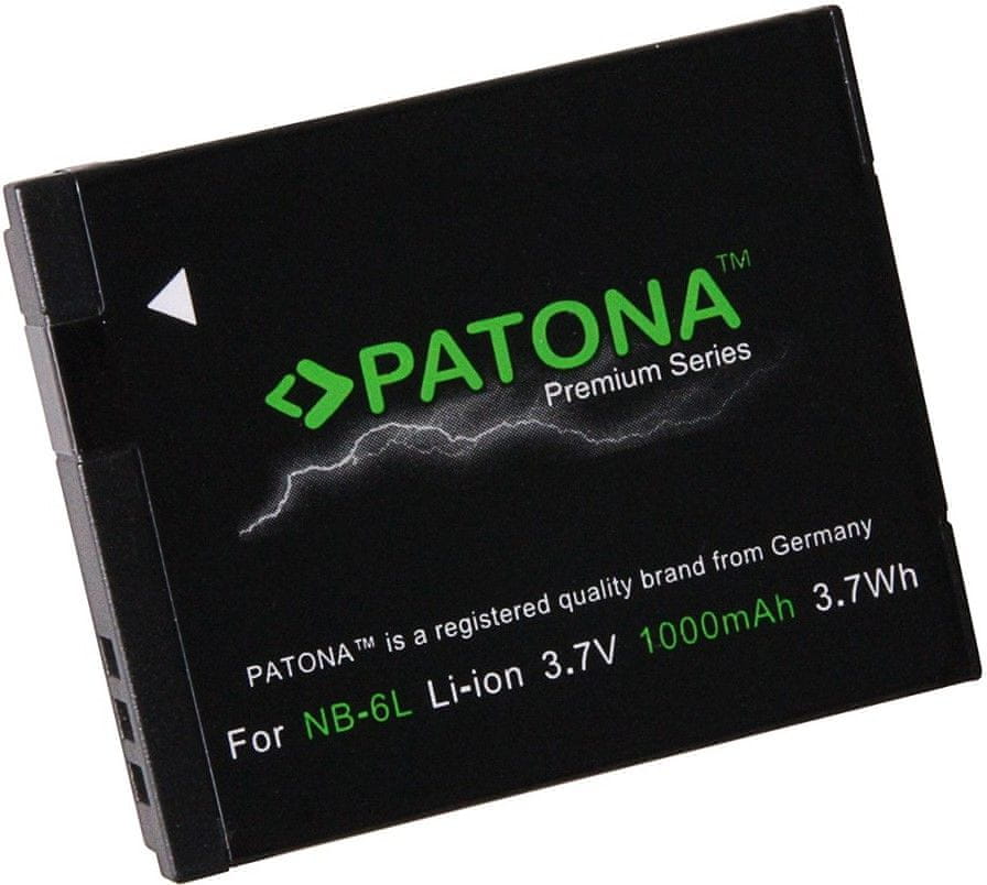 PATONA Baterie pro foto Canon NB-6L 1000mAh Li-Ion Premium (PT1209)