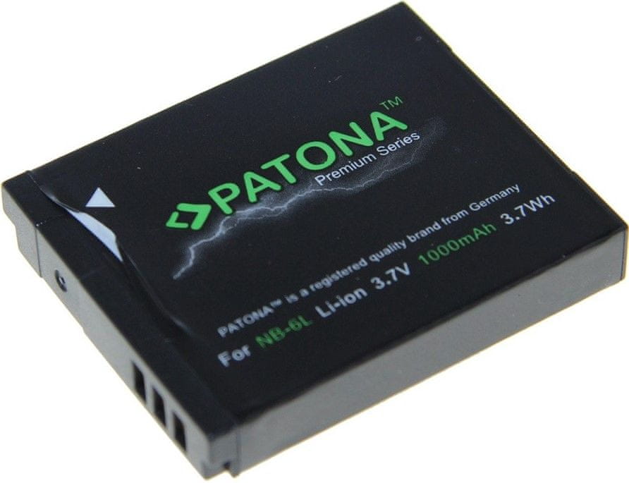 Levně PATONA Baterie pro foto Canon NB-6L 1000mAh Li-Ion Premium (PT1209)