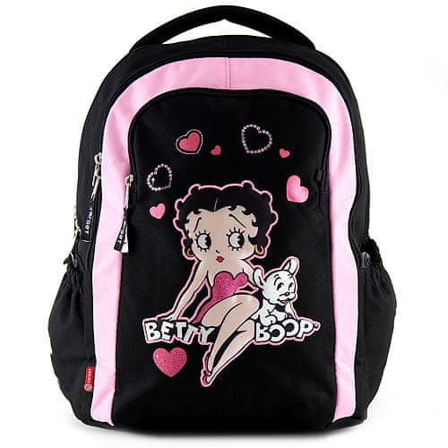 Betty Boop Školní batoh , černo-růžový