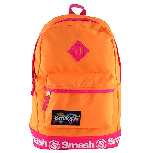 Smash Studentský batoh , neonová oranžová