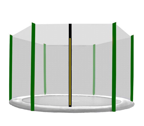 Aga Ochranná síť 305 cm na 6 tyčí Black net/ Dark Green
