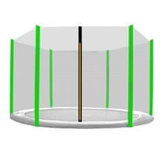 Aga Ochranná síť 305 cm na 6 tyčí Black net/ Light Green