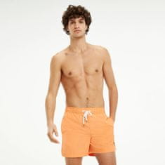 Tommy Hilfiger Pánské šortky UM0UM01080-617 oranžová - Tommy Hilfiger oranžová S