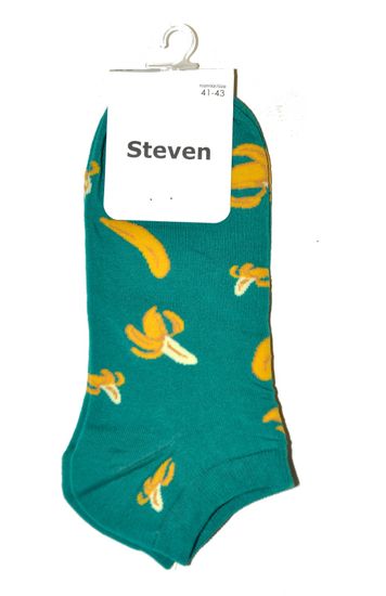 STEVEN Pánské kotníkové ponožky Steven art.025