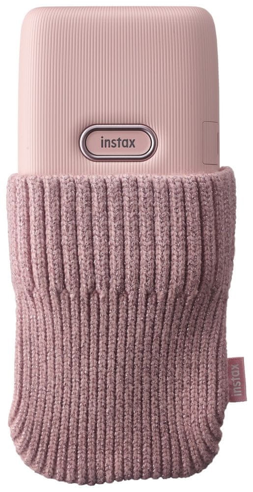 Levně FujiFilm Instax Mini Link Sock Case Pink
