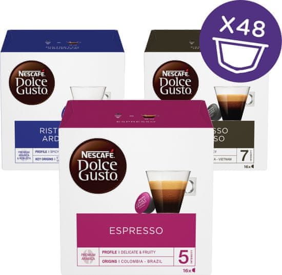 NESCAFÉ Dolce Gusto® kávové kapsle black mix