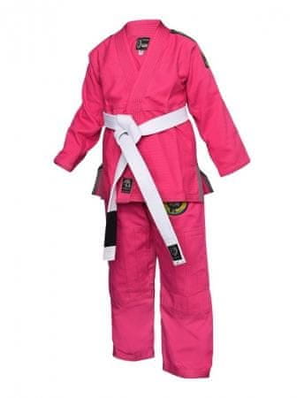 OKAMI fightgear Dětské Kimono Gi Wolf Pup 2.0 - pink