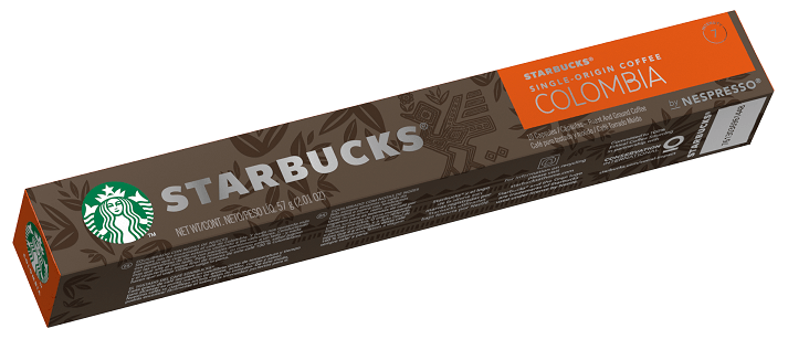 Starbucks by Nespresso® Single-Origin Colombia 10 kapslí