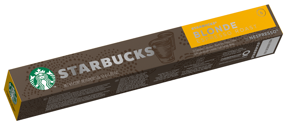 Levně Starbucks by Nespresso® Blonde Espresso Roast 10 kapslí