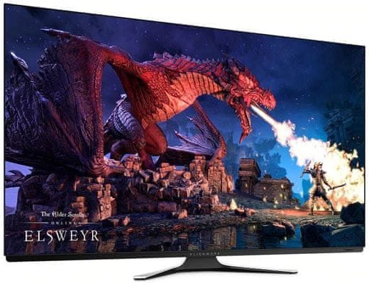 Dell Alienware AW5520QF (210-AUGQ) gaming monitor 120 Hz, 4K Ultra HD, 54,6 high contrast FreeSync