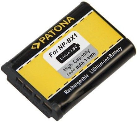 PATONA Baterie pro foto Sony NP-BX1 1000mAh (PT1130)
