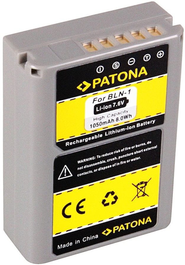 PATONA Baterie pro foto Olympus PS-BLN1 1050mAh Li-Ion (PT1206)