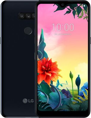 LG K50S, dostupný telefon, velký displej, odemykání otiskem prstu, NFC, vojenská odolnost, duální širokoúhlý fotoaparát, DTS:X 3D