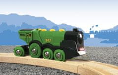 Brio WORLD 33593 Velká zelená akční lokomotiva