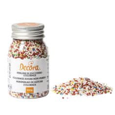 Decora Cukrové zdobení mini perličky 1,5mm barevné 100g 