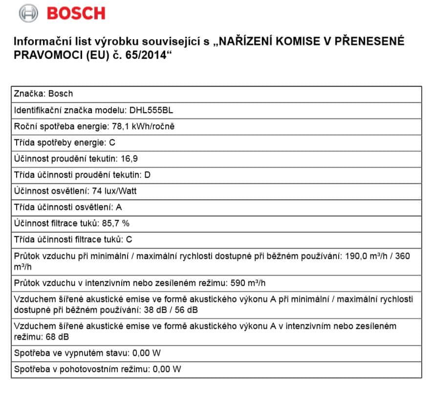 Bosch DHL555BL