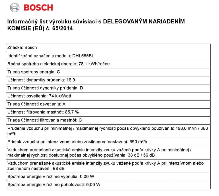 Bosch DHL555BL - zánovní