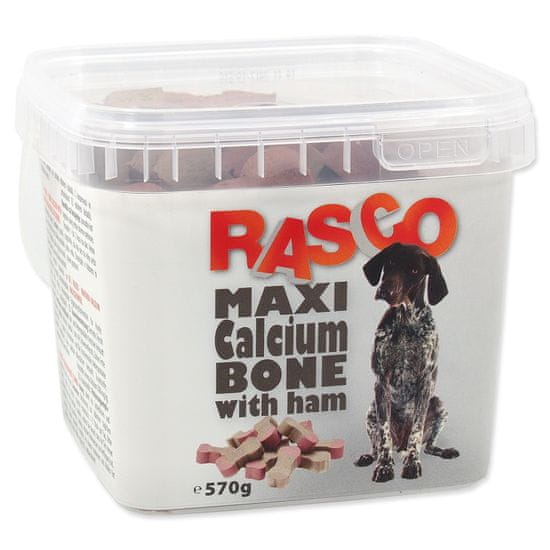 RASCO Pochoutka kosti kalciové se šunkou 570 g