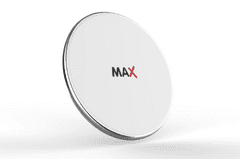 MAX Bezdrátová nabíječka 7.5W/10W/15W, MPC1101W, bílá