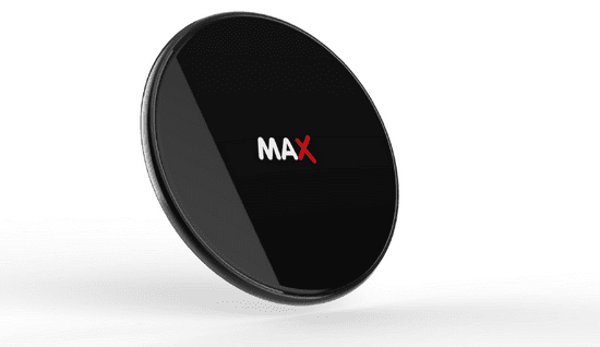 MAX Bezdrátová nabíječka 7.5W/10W/15W MPC1101B, černá