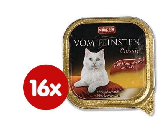 Animonda Vom Feinstein cat masová směs 16 x 100g