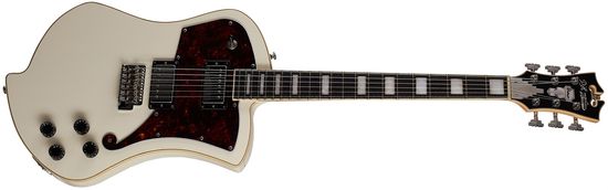 D'Angelico Premier Ludlow Trem Antique White Elektrická kytara