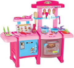 iMex Toys Kuchyňka s troubou růžová 