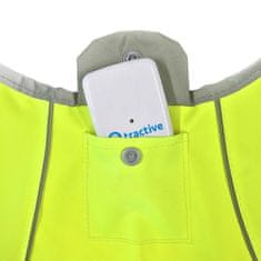 Tractive neonová reflexní vesta s kapsou pro GPS - S