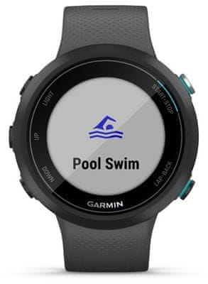 Plavecké chytré hodinky Garmin Swim 2, smart watch, na plavání