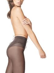Fiore Dámské punčochové kalhoty Fiore Body Care Bikini Fit M 5113 40 den černá/černá 2-S