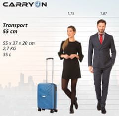CARRY ON Sada kufrů Transport Blue 3-set