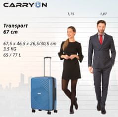CARRY ON Střední kufr Transport Blue