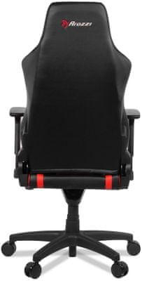 Herná stoličky Arozzi Vernazza, ergonomická konštrukcia, ľahká kovová konštrukcia, komfort, do 145 kg, nastaviteľná, otočná, vankúšiky pod hlavu a bedrá